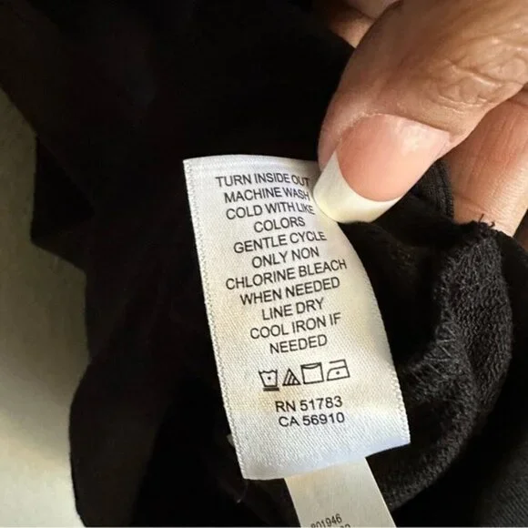 Maurices 24/7 Zip Up Front Sleeveless  Black Pockets Lagenlook Soft Dress Sz 1X - Picture 12 of 13